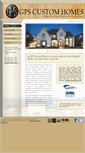 Mobile Screenshot of gps-customhomes.com